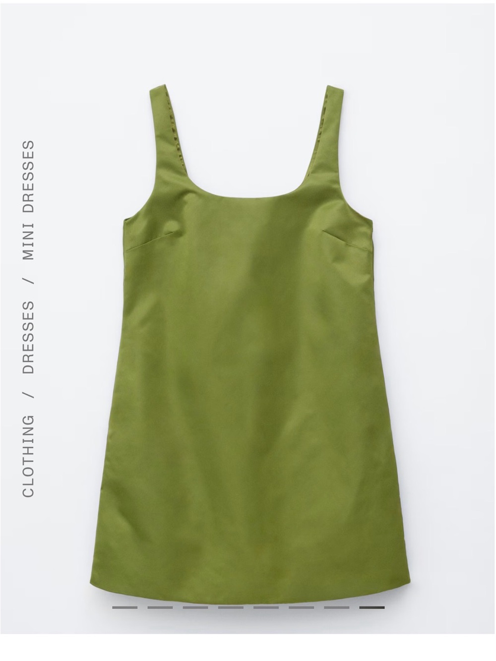 NWOT & Other Stories Sculpted Drawstring Mini Dress